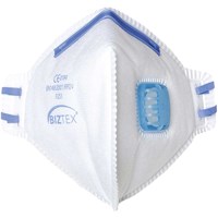 Portwest Individually Wrapped Fold Flat Valved Disposable Dust Masks Portwest Individually Wrapped Fold Flat Valved Disposable Dust Masks