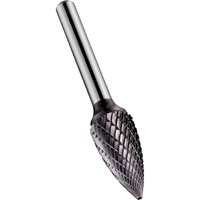 Dormer P813C TiAlN Pointed Tree Carbide Burr