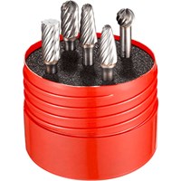 Dormer P88003 5 Piece Solid Carbide Burr Set