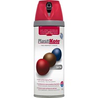 Plastikote Premium Satin Aerosol Spray Paint