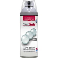 Plastikote Clear Acrylic Aerosol Spray Paint