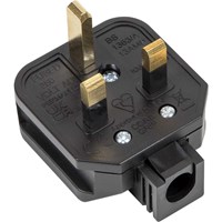 Sealey Heavy Duty Rubber Plug 13amp 240v