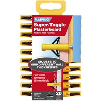 Plasplugs Heavy Duty Super Toggle Hollow Wall Cavity Anchors Plasplugs Heavy Duty Super Toggle Hollow Wall Cavity Anchors