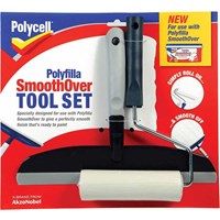 Polycell Polyfilla SmoothOver Roller and Spreader Kit Polycell Polyfilla SmoothOver Roller and Spreader Kit