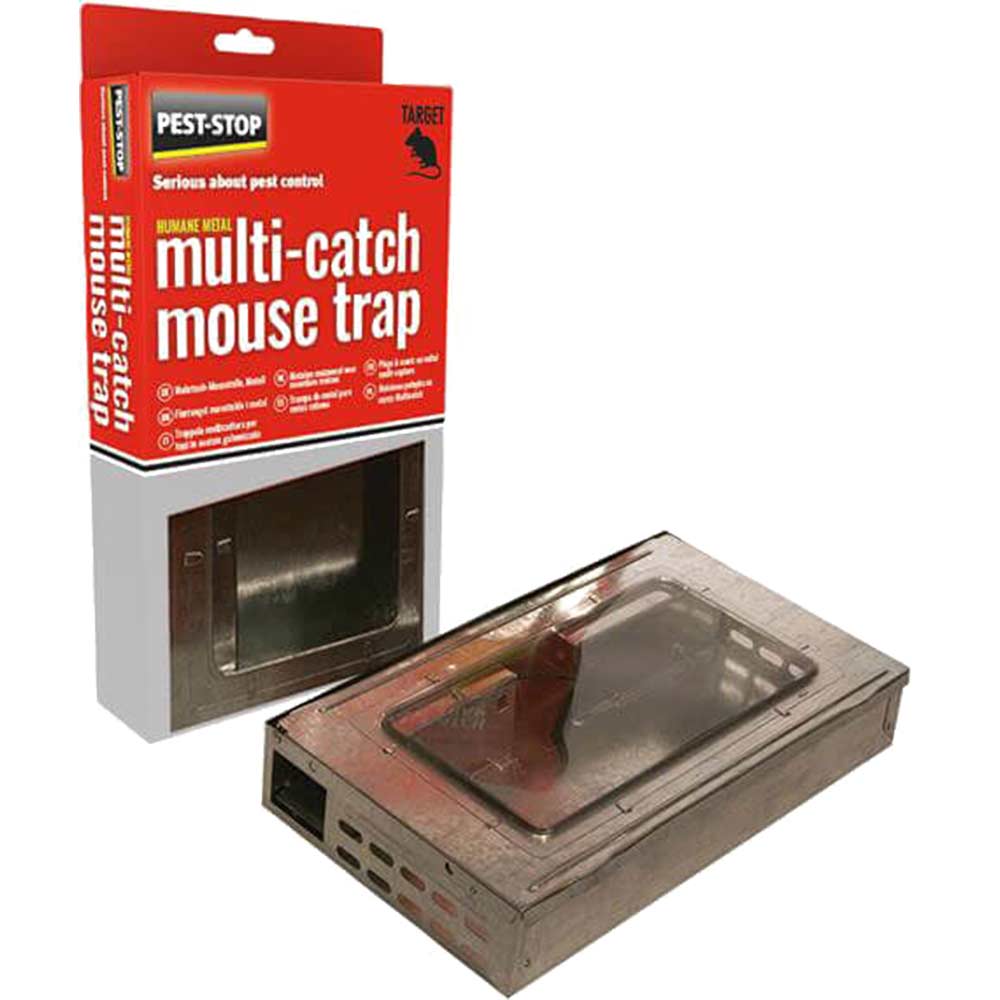 Metal box mouse traps sales