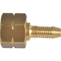 Sievert 3/8" Left Hand Nut with 6mm Tail LPG Hose Connector Sievert 3/8" Left Hand Nut with 6mm Tail LPG Hose Connector