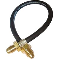 Sievert Gas Bottle to Tee Piece Pigtail Connector P.O.L Fittings Sievert Gas Bottle to Tee Piece Pigtail Connector P.O.L Fittings