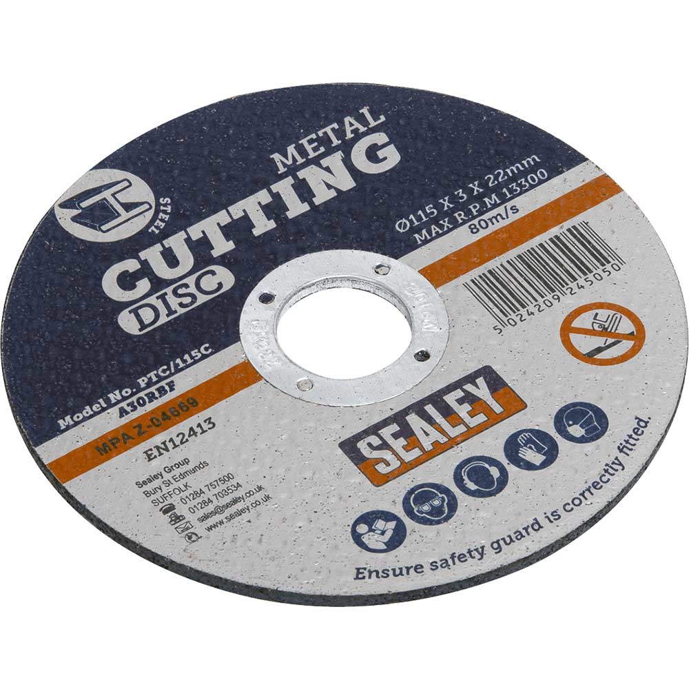 Sealey Metal Cutting Disc 0.08Kg