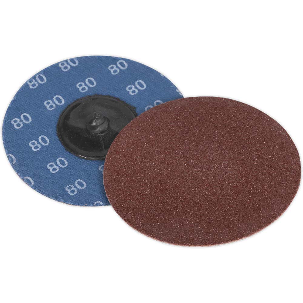 Sealey Quick Change Sanding Discs 75Mm 0.078Kg