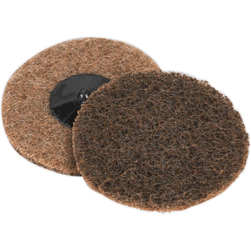 Sealey Quick Change Abrasive Preparation Pads 75Mm 0.00Kg