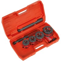 Sealey 5 Piece Pipe Threading Kit BSPT Sealey 5 Piece Pipe Threading Kit BSPT
