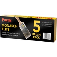 Purdy 5 Piece Monarch Elite Synthetic Paint Brush Set Purdy 5 Piece Monarch Elite Synthetic Paint Brush Set