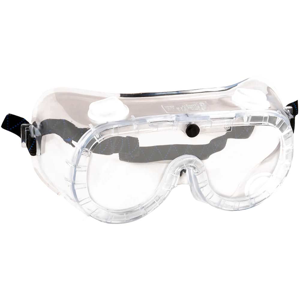 Portwest Indirect Vent Safety Goggles - Clear, Fit R