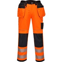 Portwest PW3 Hi Vis Stretch Holster Trousers Portwest PW3 Hi Vis Stretch Holster Trousers
