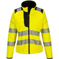 Portwest PW3 Womens Hi Vis Softshell Jacket Portwest PW3 Womens Hi Vis Softshell Jacket