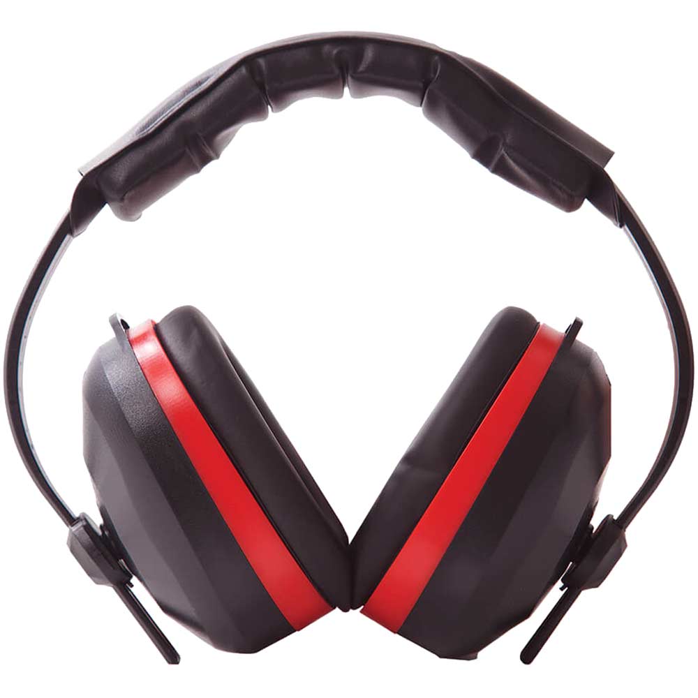 Portwest Comfort Padded Ear Defenders - Black, Fit R