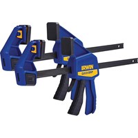 Quick-Grip Quick Change Bar Clamps Twin Pack 300mm Quick-Grip Quick Change Bar Clamps Twin Pack 300mm