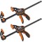 Sealey Quick Bar Clamp Pack of 2  Sealey Quick Bar Clamp Pack of 2