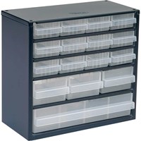 Raaco 16 Drawer Metal Cabinet Raaco 16 Drawer Metal Cabinet