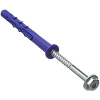 Rawl FF1 Hex Head Nylon Frame Fixing Zinc Plated Rawl FF1 Hex Head Nylon Frame Fixing Zinc Plated