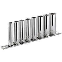 Facom RB.40AU 1/4" Drive 10 Piece 12 Point Socket Set On Rail Facom RB.40AU 1/4" Drive 10 Piece 12 Point Socket Set On Rail