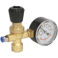 Sealey MIG Gas Regulator One Gauge for Disposable Cylinders Sealey MIG Gas Regulator One Gauge for Disposable Cylinders