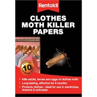 Rentokil Clothes Moth Papers Rentokil Clothes Moth Papers