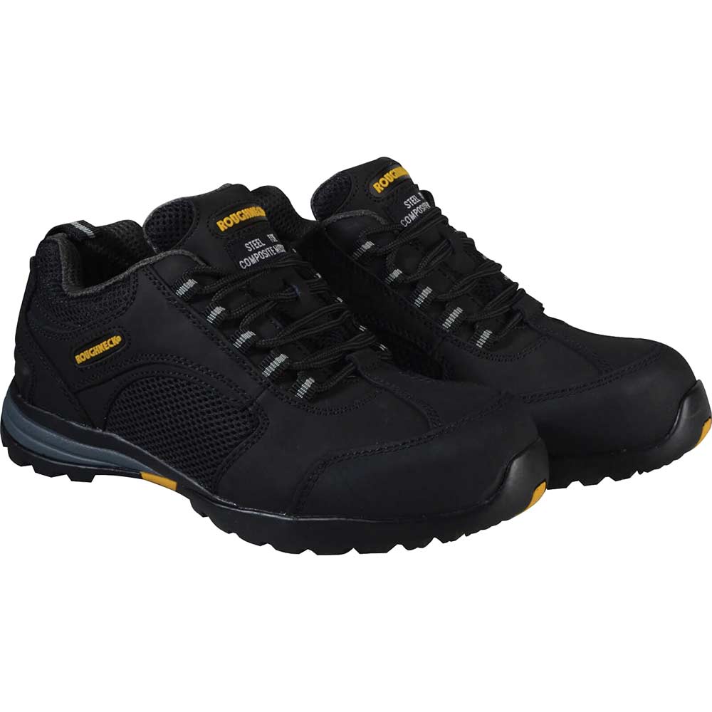 Roughneck Mens Stealth Safety Trainers - UK 12 / EU 47