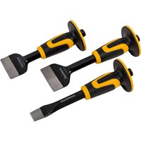 Roughneck 3 piece Chisel and Bolster Set