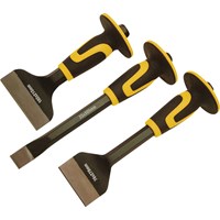 Roughneck 3 Piece Chisel and Bolster Set