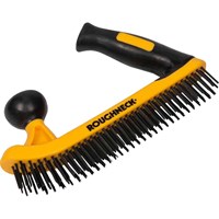 Roughneck Two Handed Soft Grip Wire Brush Roughneck Two Handed Soft Grip Wire Brush