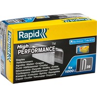 Rapid 28 Galvanised Staples