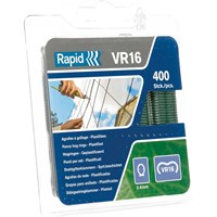 Rapid VR16 Fence Hog Rings Green Rapid VR16 Fence Hog Rings Green