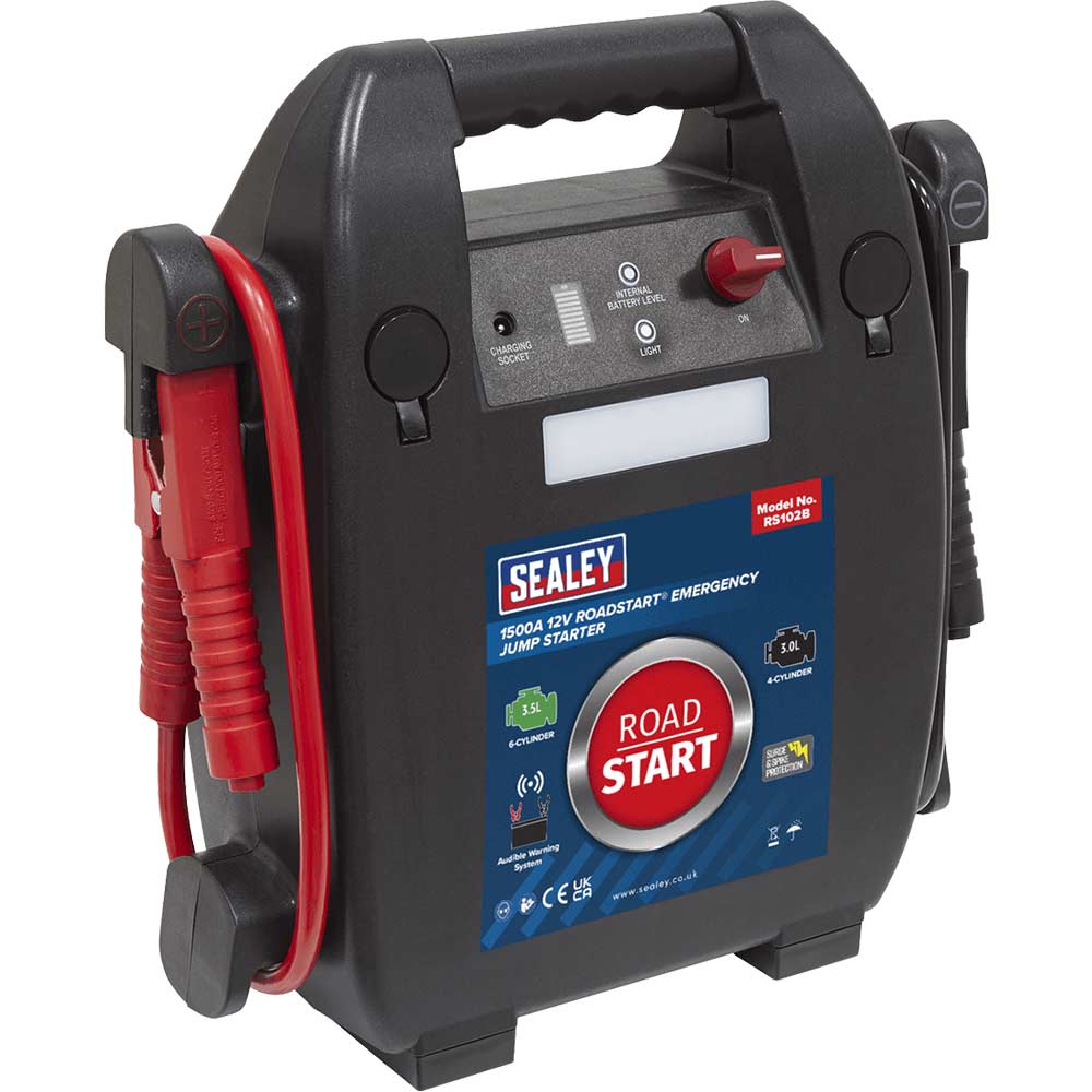 Sealey Rs102b Roadstart Emergency Jump Starter 12V Size 12