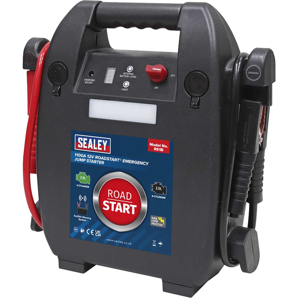 Sealey Rs1b Roadstart Emergency Jump Starter 12V Size 12