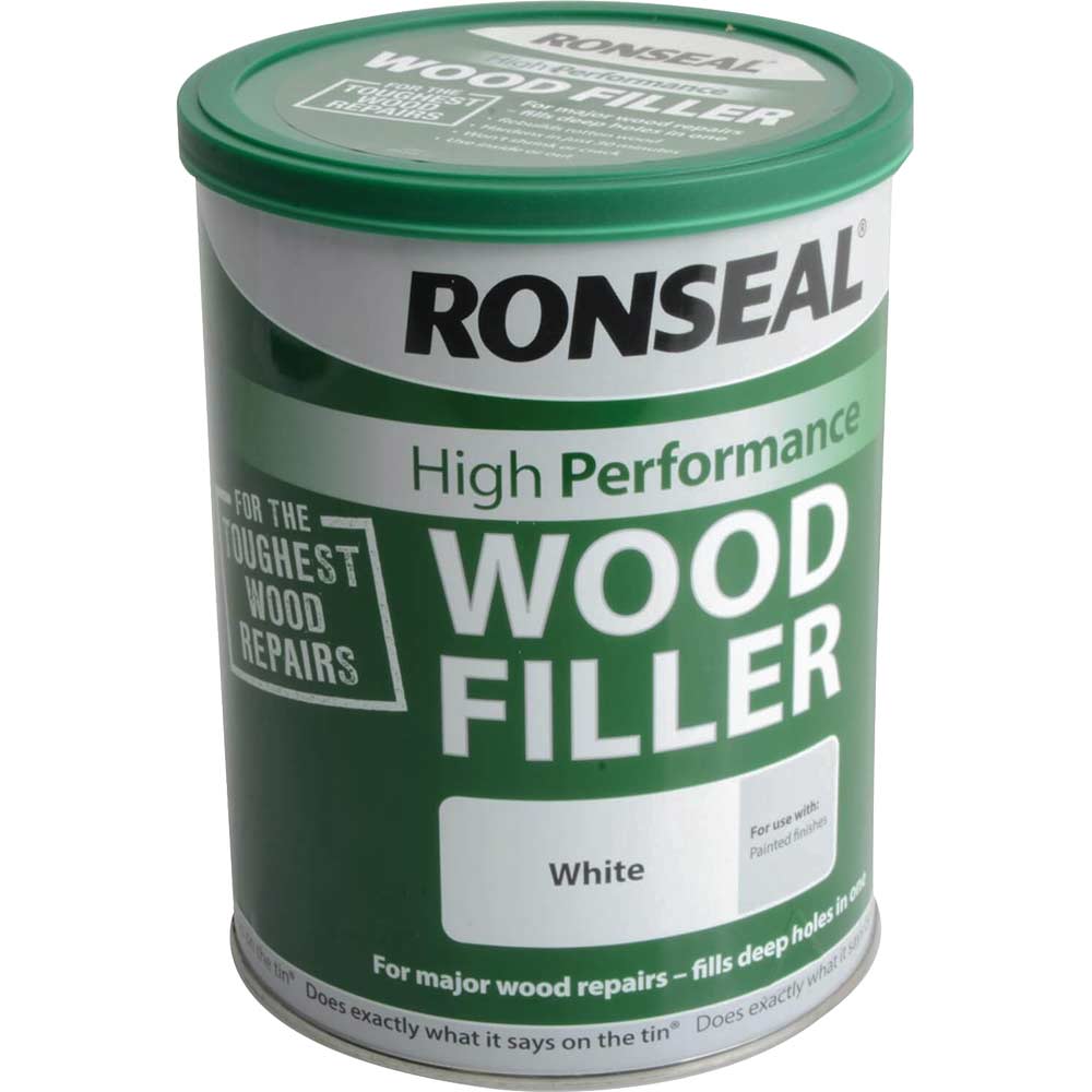 Ronseal White High Performance Wood Filler 1000G