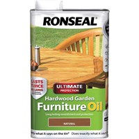 Ronseal Ultimate Protection Hardwood Garden Furniture Oil