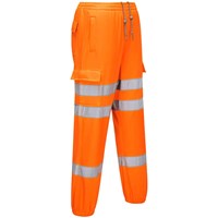 Portwest Hi Vis Cargo Pocket Joggers Portwest Hi Vis Cargo Pocket Joggers
