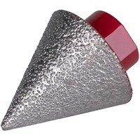 Rubi M14 Threaded Conical Diamond Grinding Stone 