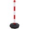 Sealey RWPB01 Red White Post and Base  Sealey RWPB01 Red White Post and Base