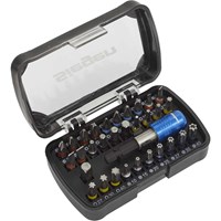 Siegen S01035 32 Piece Colour Coded S2 Steel Screwdriver Bit Set Siegen S01035 32 Piece Colour Coded S2 Steel Screwdriver Bit Set