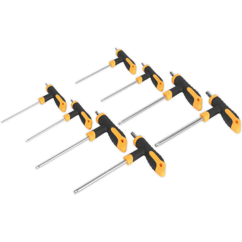 Siegen Piece T Handle Torx Key Set Size 8