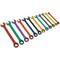 Siegen 12 Piece Colour Coded Ratchet Combination Spanner Set  Siegen 12 Piece Colour Coded Ratchet Combination Spanner Set