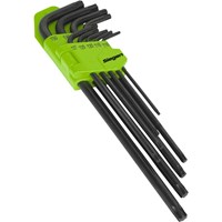 Siegen 9 Piece Long Tri-Star Key Set