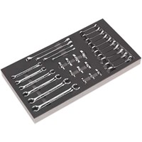Siegen 30 Piece Tool Tray Specialised Spanner Set Siegen 30 Piece Tool Tray Specialised Spanner Set