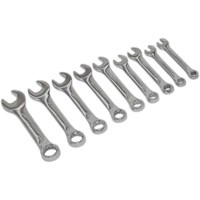 Siegen 9 Piece Stubby Combination Spanner Set Metric Siegen 9 Piece Stubby Combination Spanner Set Metric