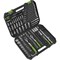 Siegen 219 Piece Combination Drive Socket Spanner and Screwdriver Set 