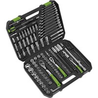 Siegen 219 Piece Combination Drive Socket Spanner and Screwdriver Set Siegen 219 Piece Combination Drive Socket Spanner and Screwdriver Set