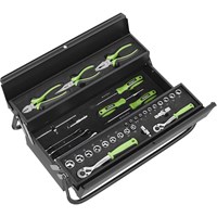 Siegen 70 Piece Cantilever Tool Box Tool Set Siegen 70 Piece Cantilever Tool Box Tool Set
