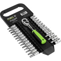 Siegen 27 Piece 1/4" Drive Socket and Bit Set